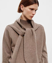 Load image into Gallery viewer, Lux Draped Cowl Neck Sweater
