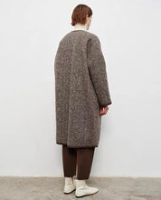 Load image into Gallery viewer, Herringbone Long Coat

