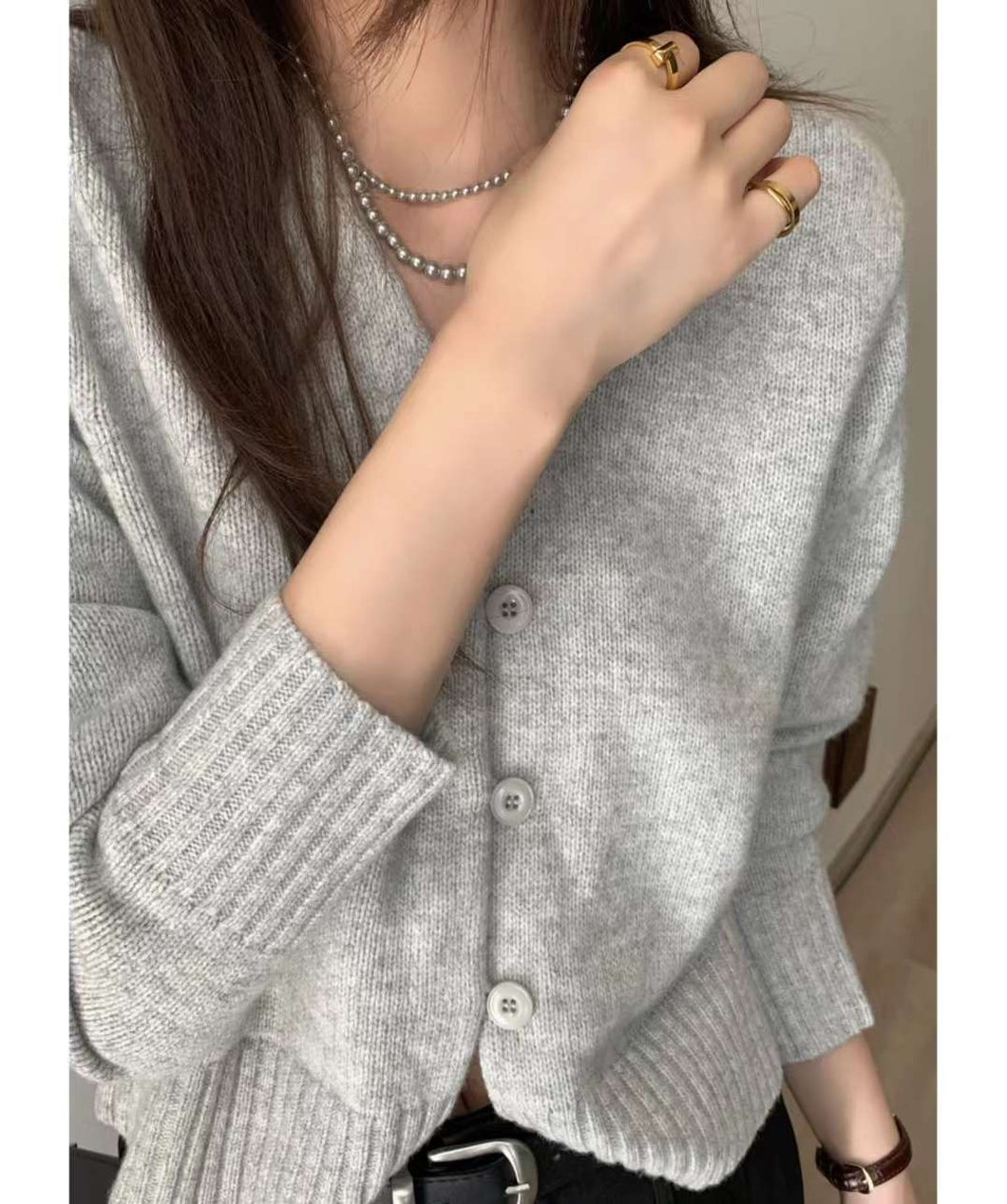 Fiona Buttoned Cardigan