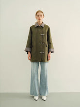 Load image into Gallery viewer, Made of Sense Olive Winter Coat

