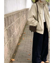 Load image into Gallery viewer, Bella Urban Chic Puff-Sleeved Bomber Jacket

